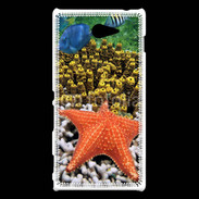 Coque Sony Xperia M2 Etoile de mer