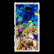 Coque Sony Xperia M2 Poissons et coraux