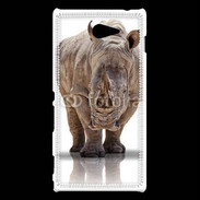 Coque Sony Xperia M2 Rhinocéros