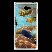 Coque Sony Xperia M2 Poissons et coraux 5