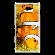 Coque Sony Xperia M2 Poisson clown 5