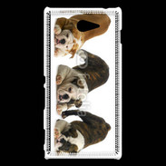 Coque Sony Xperia M2 Prière de Bulldog