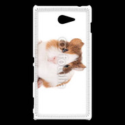 Coque Sony Xperia M2 Cochon d'inde 2