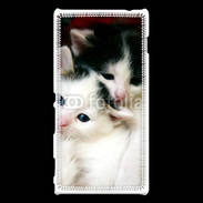 Coque Sony Xperia M2 Duo de chatons 2