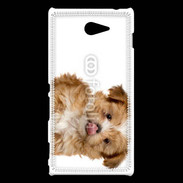 Coque Sony Xperia M2 Petit chiot 4