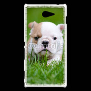 Coque Sony Xperia M2 Petit Bulldog anglais