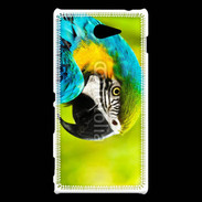 Coque Sony Xperia M2 Macaw africain bleu et jaune
