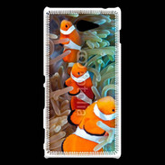 Coque Sony Xperia M2 Trio de poisson clown