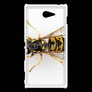 Coque Sony Xperia M2 Guêpe vue de dessus