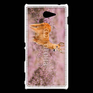 Coque Sony Xperia M2 Chevreuil de sologne