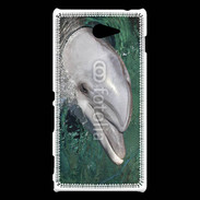 Coque Sony Xperia M2 Tête de dauphin 1