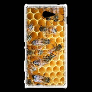 Coque Sony Xperia M2 Abeilles dans une ruche
