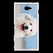 Coque Sony Xperia M2 Chiot Golden retriever 16