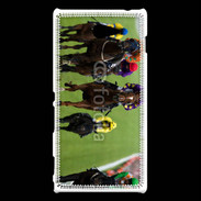Coque Sony Xperia M2 Course de chevaux 6