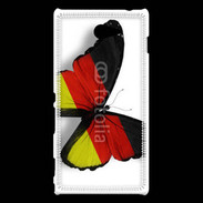 Coque Sony Xperia M2 Papillon Allemand