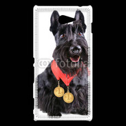Coque Sony Xperia M2 Chien champion 