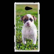 Coque Sony Xperia M2 Chiot American Staffordshire terrier 