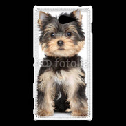 Coque Sony Xperia M2 Chiot Yorkshire terrier 25