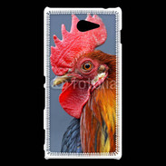 Coque Sony Xperia M2 Portrait d'un coq français