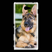 Coque Sony Xperia M2 Portrait d'un berger allemand adulte
