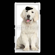 Coque Sony Xperia M2 Chiot Golden retriever 100