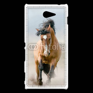 Coque Sony Xperia M2 Portrait de cheval 55