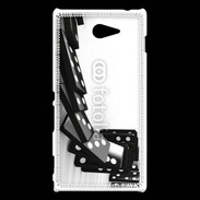 Coque Sony Xperia M2 Jeu de dominos