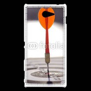 Coque Sony Xperia M2 fléchette dans le mil