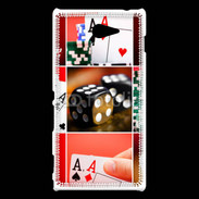 Coque Sony Xperia M2 J'aime les casinos 2