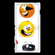 Coque Sony Xperia M2 Sourires de ballons