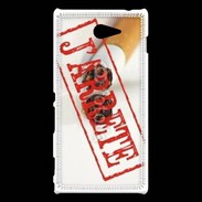 Coque Sony Xperia M2 J'arrête de fumer