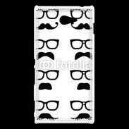 Coque Sony Xperia M2 Moustache 4