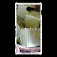 Coque Sony Xperia M2 Savon de marseille