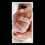 Coque Sony Xperia M2 Main de bébé