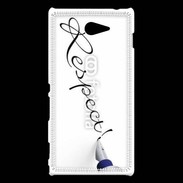 Coque Sony Xperia M2 Respect