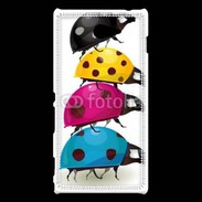Coque Sony Xperia M2 Pile de coccinelles