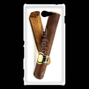 Coque Sony Xperia M2 J'aime le cigare