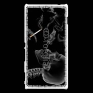 Coque Sony Xperia M2 Squelette fumeur