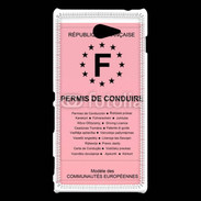 Coque Sony Xperia M2 Permis de conduire