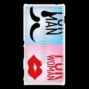 Coque Sony Xperia M2 Man or woman