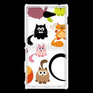 Coque Sony Xperia M2 Humour de chats