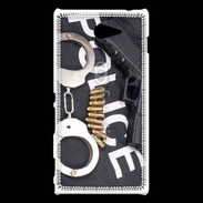 Coque Sony Xperia M2 Equipement de police