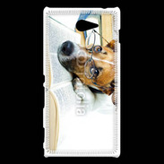 Coque Sony Xperia M2 Chien littéraire