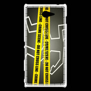 Coque Sony Xperia M2 Scène de crime