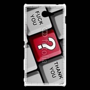 Coque Sony Xperia M2 Humour clavier ordinateur