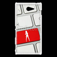 Coque Sony Xperia M2 Clavier sexy 10