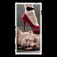 Coque Sony Xperia M2 Homme sous escarpin 2