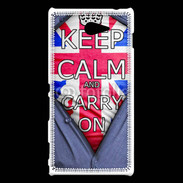 Coque Sony Xperia M2 Keep Calm Businessman
