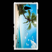 Coque Sony Xperia M2 Belle plage ensoleillée 1