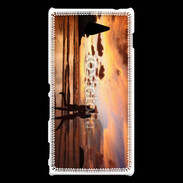 Coque Sony Xperia M2 Couple romantique sur la plage 2